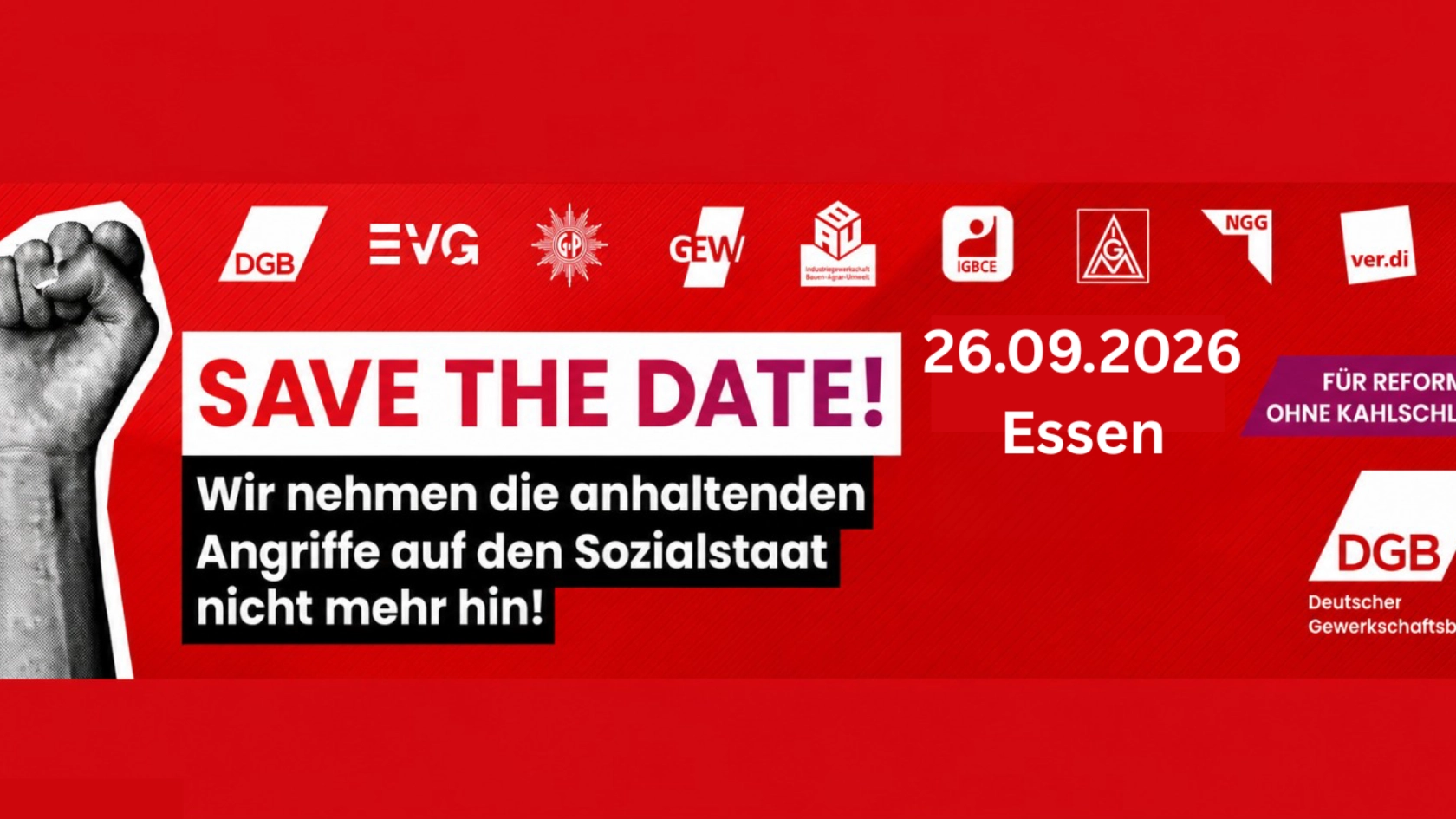 Save The Date 26.09.2026 