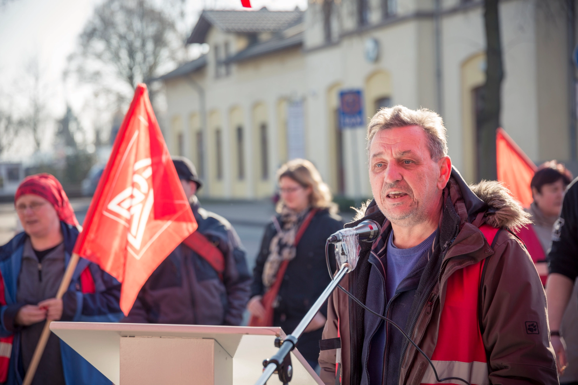 Warnstreik-Biederlack 2017