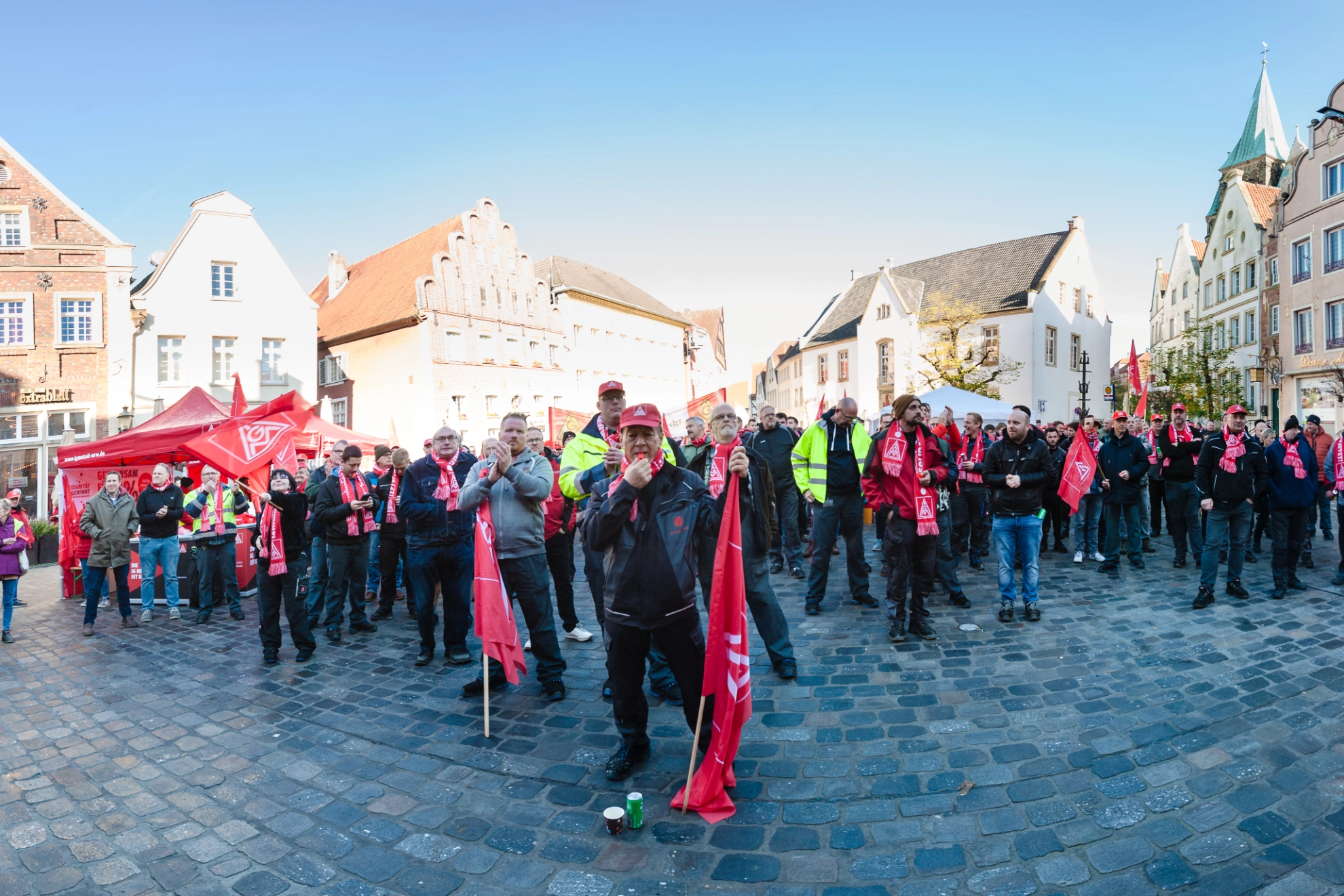 Warnstreik WAF M+E 2024