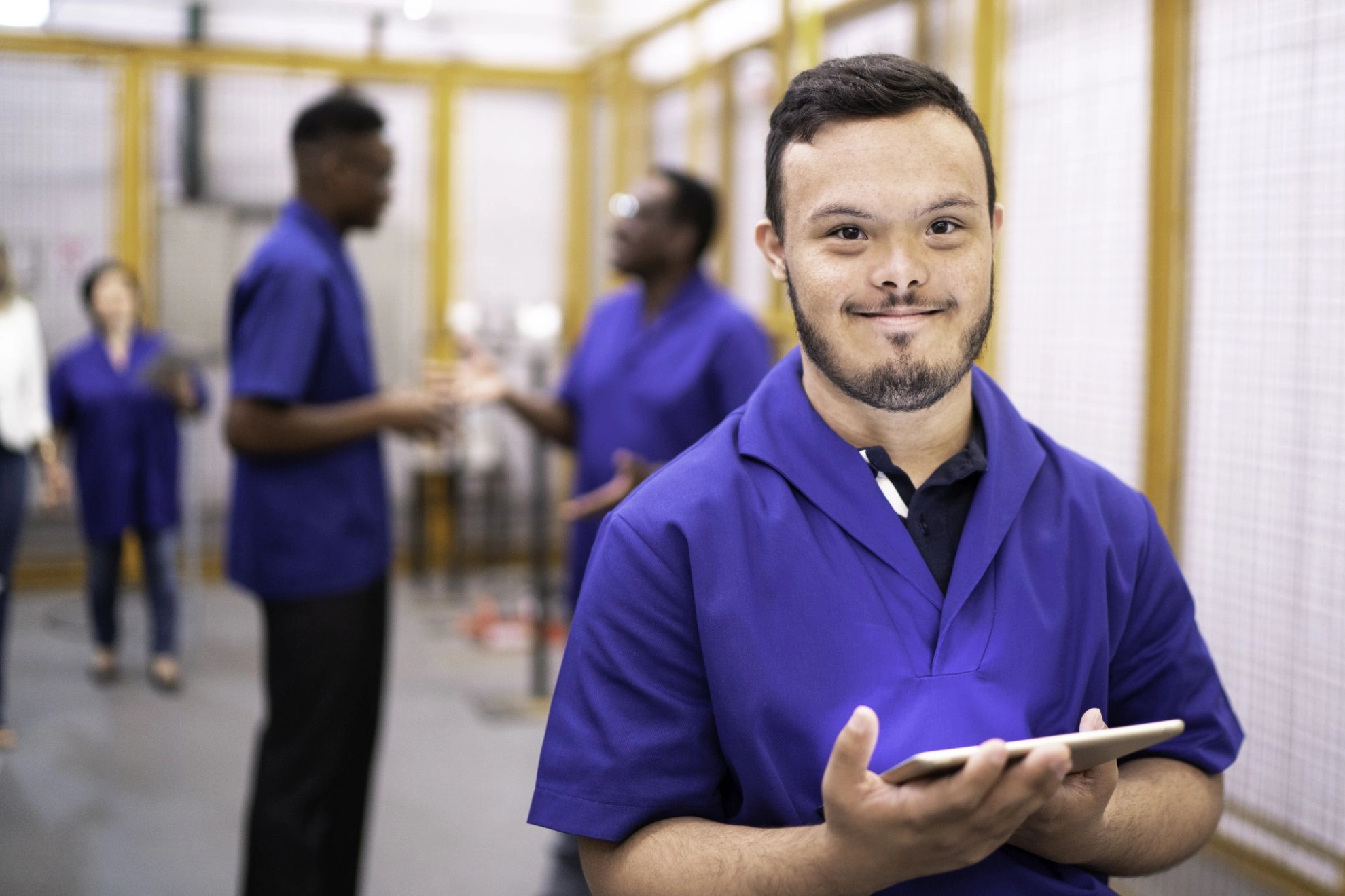 Mitarbeiter mit Lernschwäche im Betrieb