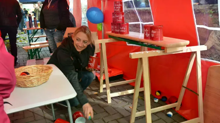 Dosenwerfen Stadtfest Dülmen