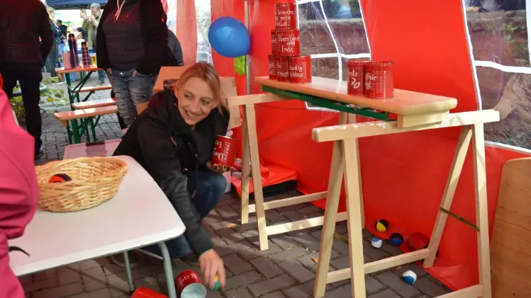 Dosenwerfen Stadtfest Dülmen